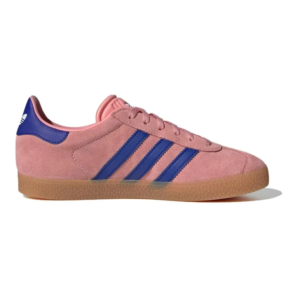 Adidas Gazelle IG9153 Sneakers Girls 5.5 Semi Pink Suede Lifestyle Shoes HAM845